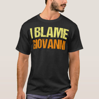 Camiseta Culpo Giovanni Engraçado Amigos Humor Amigo Sabem