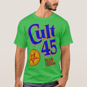 CAMISETA CULT 45 LÍQUIDO PRETO