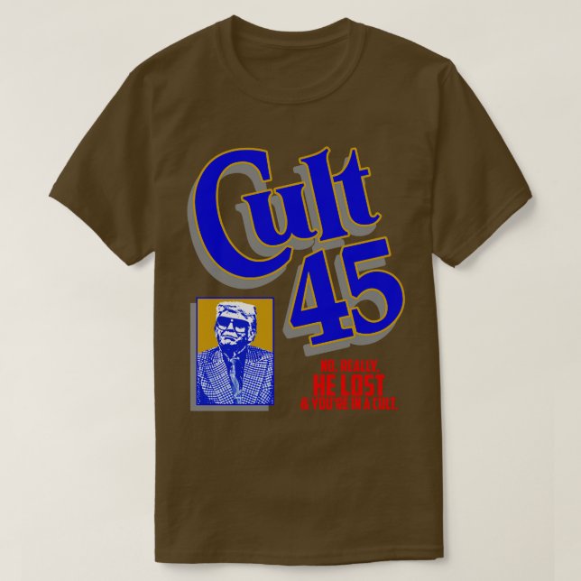 Camiseta Cult 45 Não Perdeu Realmente (Frente do Design)
