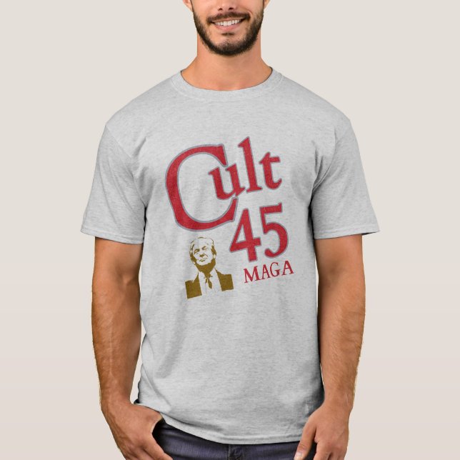 Camiseta Cult 45 Trump MAGA #cult45 t-shirt (Frente)