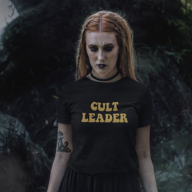 Camiseta Cult Leader Halloween Costume (Criador carregado)