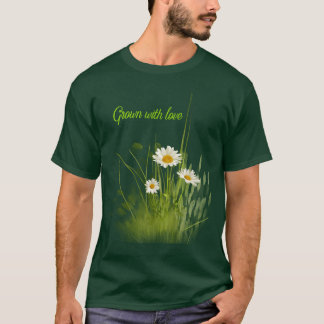 Camiseta Cultivado com amor retrô