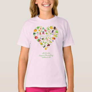 Camiseta Cultivado de amor, Jardim Sequoia