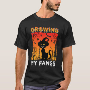 Camiseta Cultivando minhas presas assustadoras morcegos pre