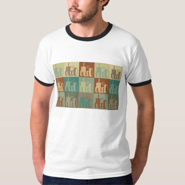 Camiseta Cultivando o pop art (Frente)