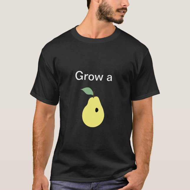 Camiseta Cultivar uma pera (Frente)