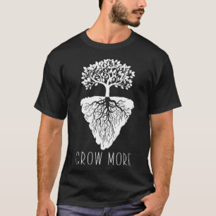 Camiseta Cultive Mais Jardinagem Jardim Jardineiro Raízes d