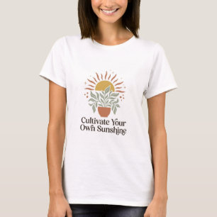 Camiseta Cultive Seu Próprio Sol