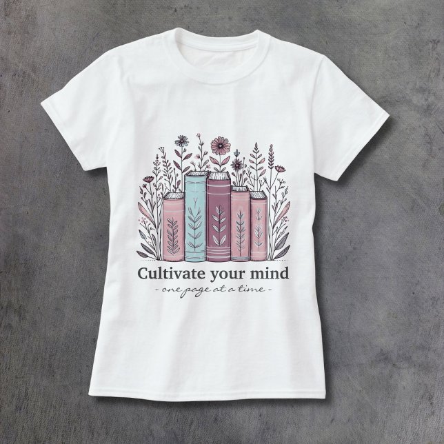 Camiseta Cultive Sua Mente Mulheres (Criador carregado)