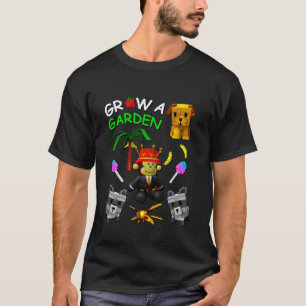 Camiseta Cultive Um Jardinheiro de Doces Flor de Fruta Palm