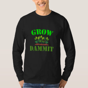 Camiseta Cultivo de jardins para jardinagem de mandíbulas 1