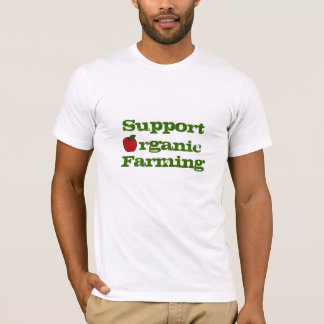 Camiseta Cultivo orgânico do apoio