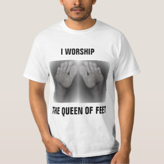 CAMISETA CULTO A RAINHA DOS PÉS