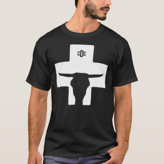 Camiseta Culto do T-Shirt Clássico da Vaca do Morto