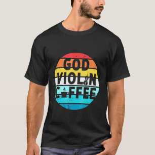 Camiseta Culto Violinista Cristão Violinista Violino 1