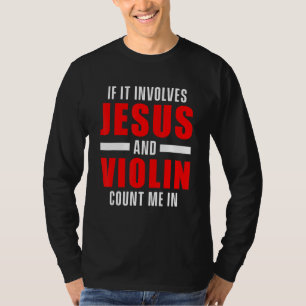 Camiseta Culto Violinista Cristão Violino Contra Jogador 5