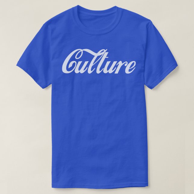 Camiseta Cultura (Frente do Design)