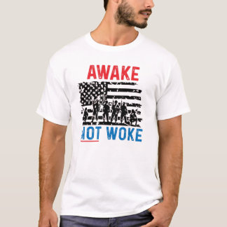 Camiseta Cultura Anti Cancel AWAKE não despertou