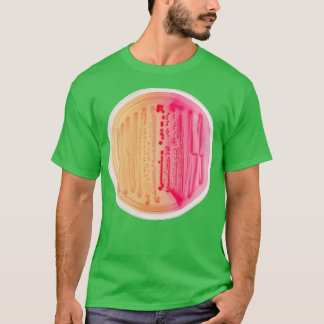Camiseta Cultura bacteriana em Petri Dish