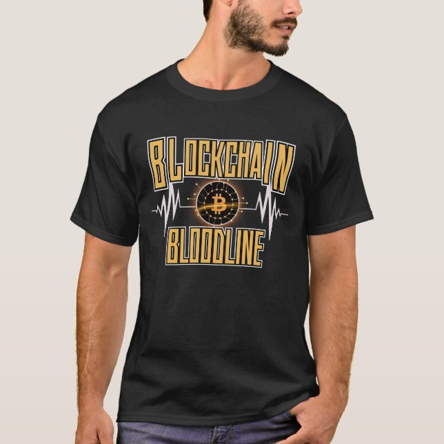 Camiseta Cultura Criptográfica Codificada por Legado Blockc (Frente)