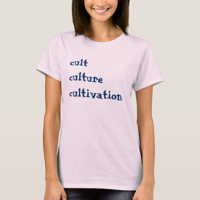 Camiseta cultura cultícola (Frente)
