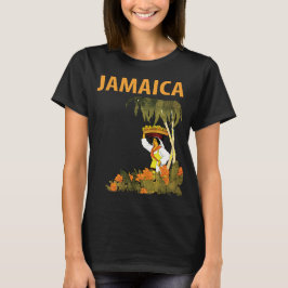 Camiseta Cultura da Ilha Tropical da Jamaica Viagens