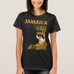Camiseta Cultura da Ilha Tropical da Jamaica Viagens