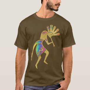 Camiseta Cultura de americanos nativos - Dançando Kokopelli