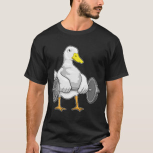 Camiseta Cultura de Corpo do Pato Halterofilismo