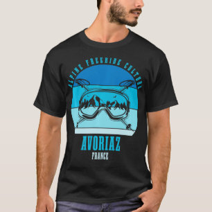 Camiseta Cultura de esqui Avoriaz França