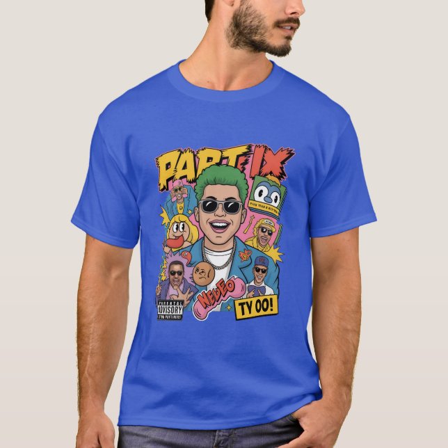 Camiseta Cultura de Pop bootleg (Frente)