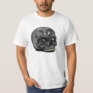 Camiseta Cultura de Rua Rebelde Caveira