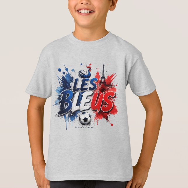 Camiseta Cultura do Futebol LES BLEUS (Frente)