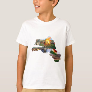 Camiseta cultura do kurdistan