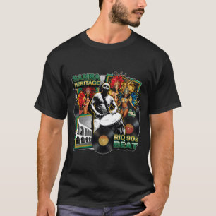 Camiseta Cultura do Samba Vintage Patrimônio Rio de Janeiro