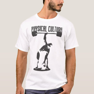 Camiseta Cultura física imprensa dobrada