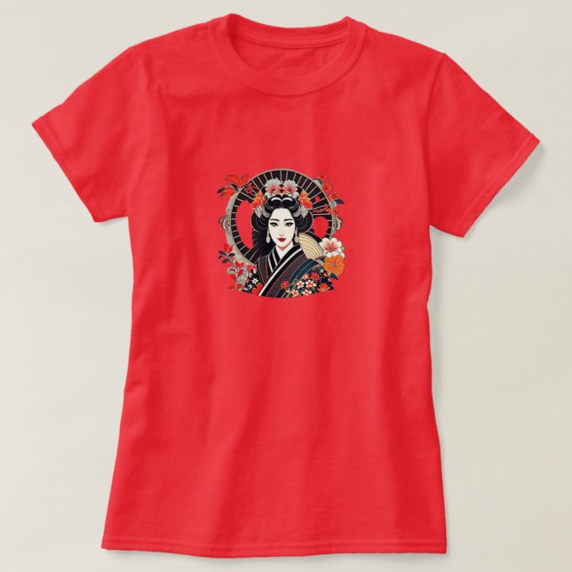 Camiseta Cultura japonesa T-Shirt (Frente do Design)