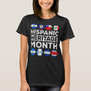 Camiseta Cultura Latino-Americana Orgulho Hispânico do Orgu