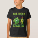 Camiseta Cultura Microbiológica Bactérias Science Pun<br><div class="desc">Presente de Microbiologia Engraçado para Cientista. Cultura Microbiológica Bactérias Science Pun .</div>