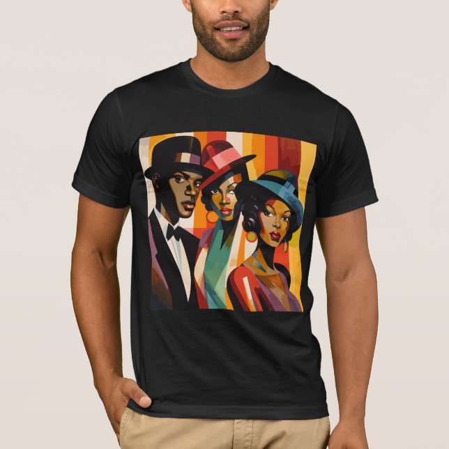 Camiseta Cultura Negra 1920 Recuperada (Frente)
