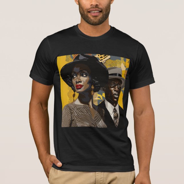 Camiseta Cultura Negra 1920 Recuperada (Frente)