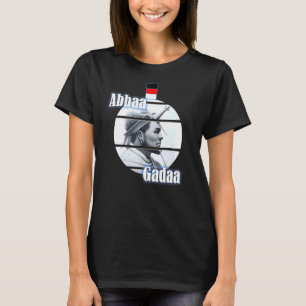 Camiseta Cultura oromo tradição cultural de roupas Abbaa Ga