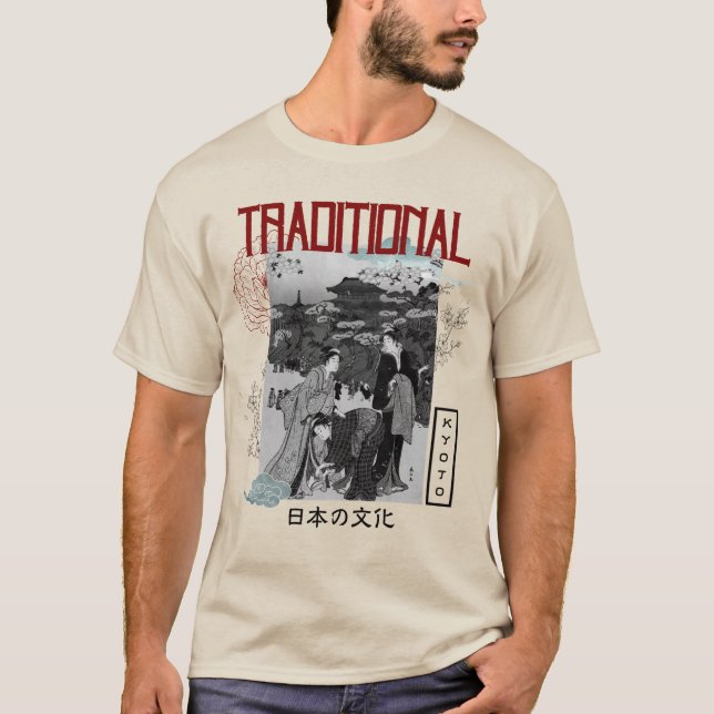 Camiseta Cultura tradicional japonesa (Frente)