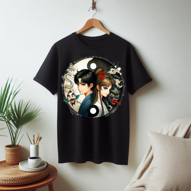 Camiseta cultural (Yin Yang T-shirt )
