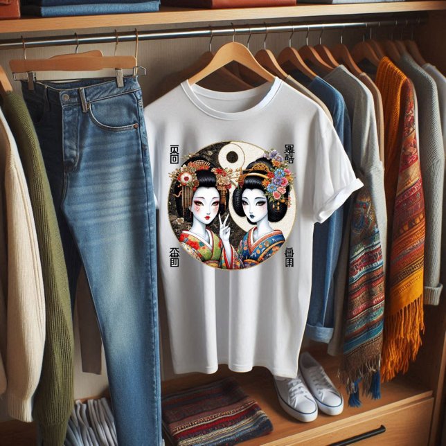 Camiseta cultural (Culture T-shirt, Yin and Yang )