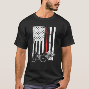 Camiseta Culturas Alimentando Agricultura Agricultor Vaca B