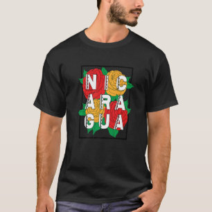 Camiseta Culturas Tradicionais de Flor Patrimônio da Nicará