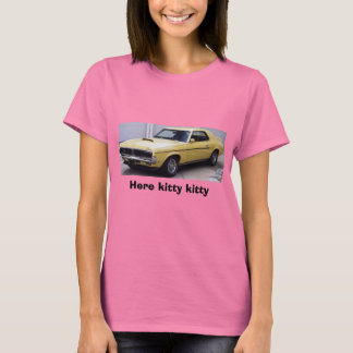 Camiseta cumarina, aqui gatinho gatinho