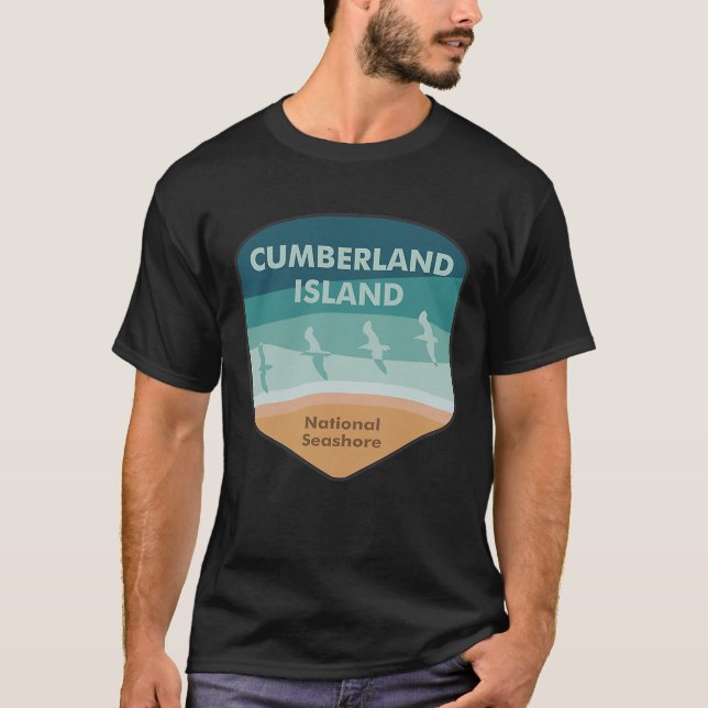 Camiseta Cumberland Island National Seashore Seagulls (Frente)