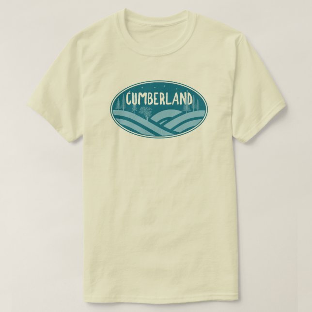 Camiseta Cumberland Maryland Outdoors (Frente do Design)